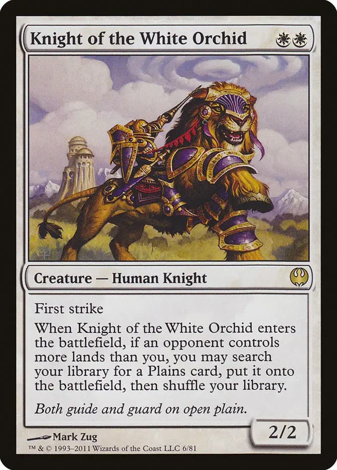 Card image of Knight of the White Orchid