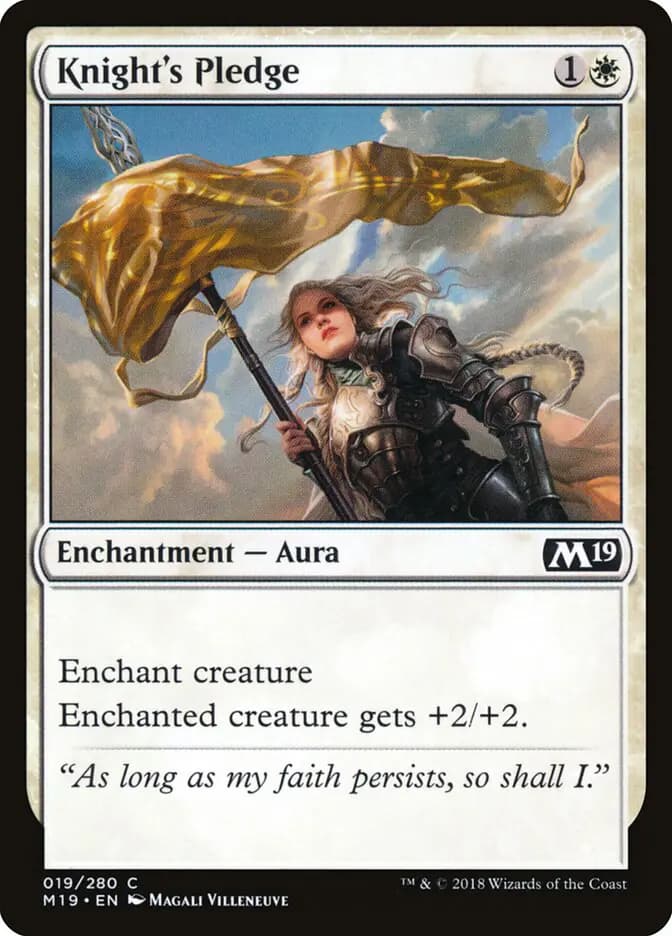 Card image of Knight's Pledge