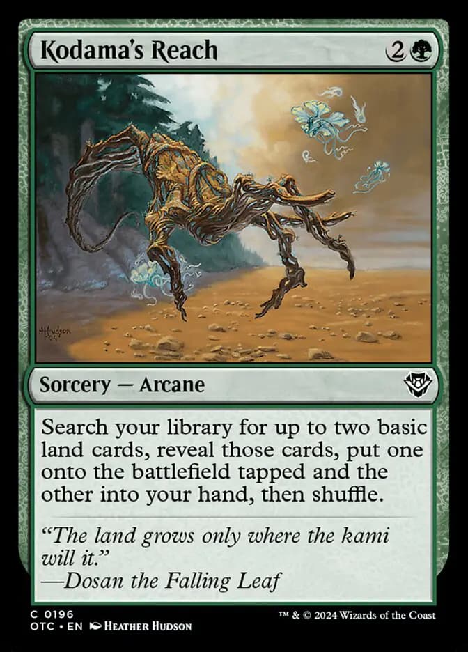 Card image of Kodama's Reach