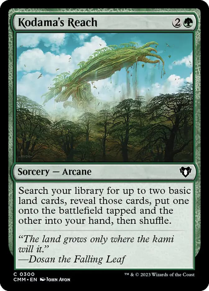 Card image of Kodama's Reach