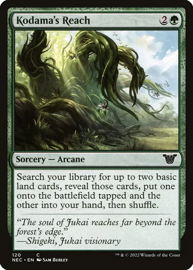 Card image of Kodama's Reach