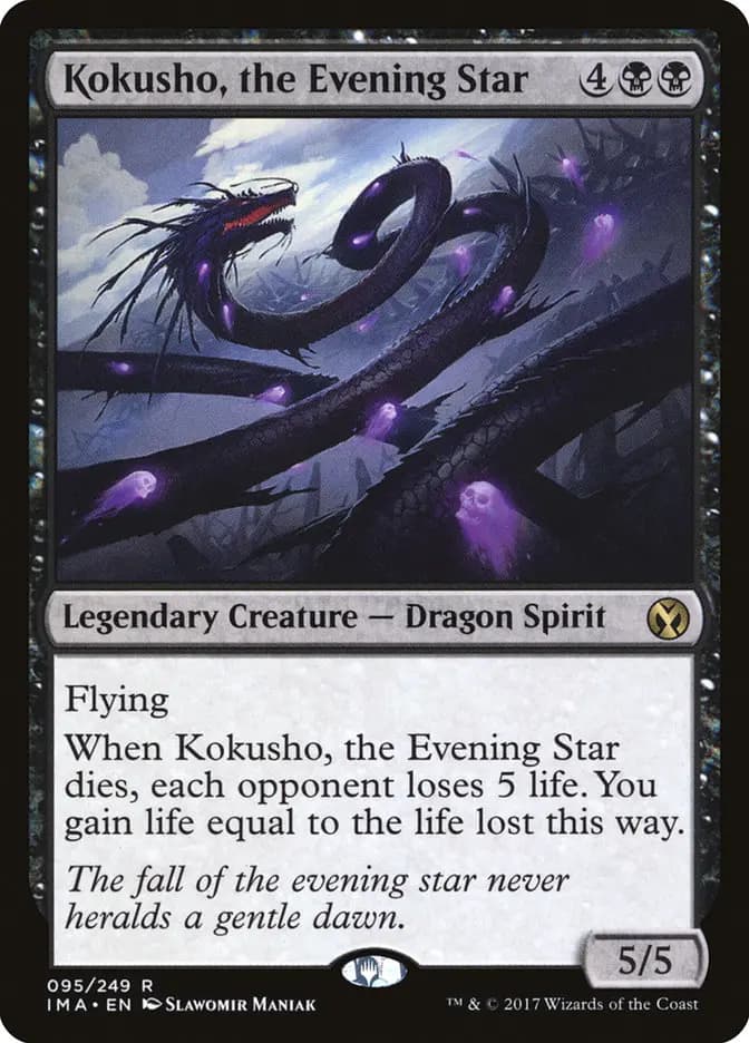 Card image of Kokusho, the Evening Star