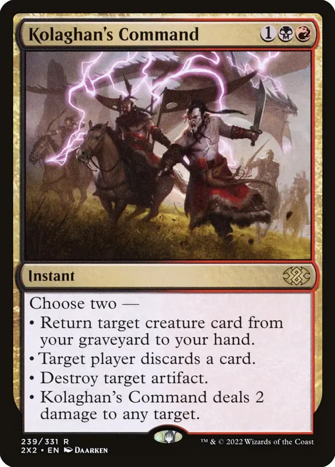 Card image of Kolaghan's Command