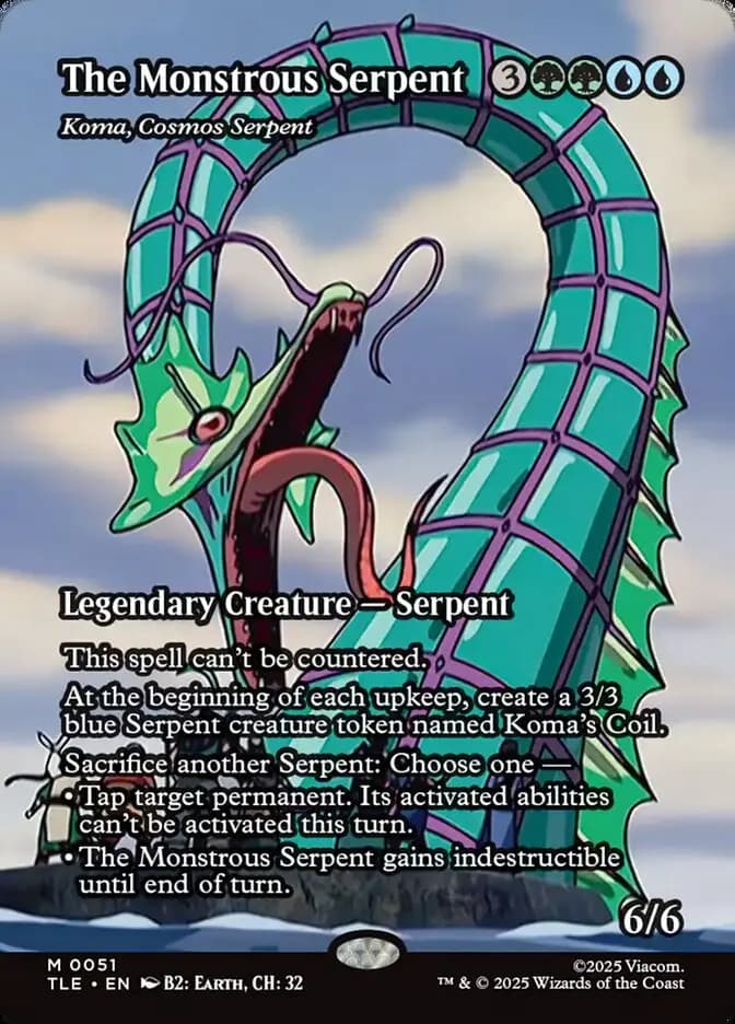 Card image of Koma, Cosmos Serpent