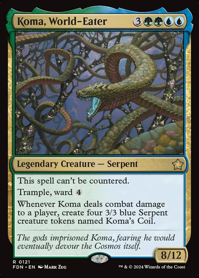 Card image of Koma, World-Eater