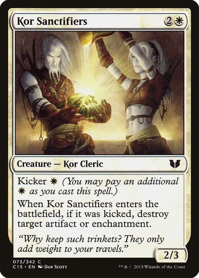 Card image of Kor Sanctifiers