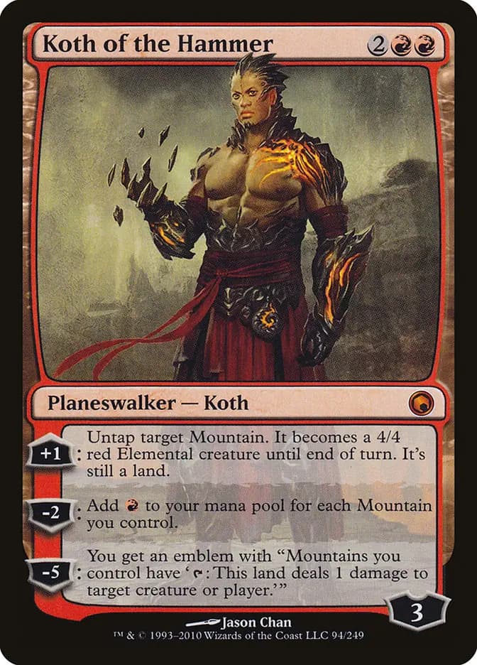 Card image of Koth of the Hammer