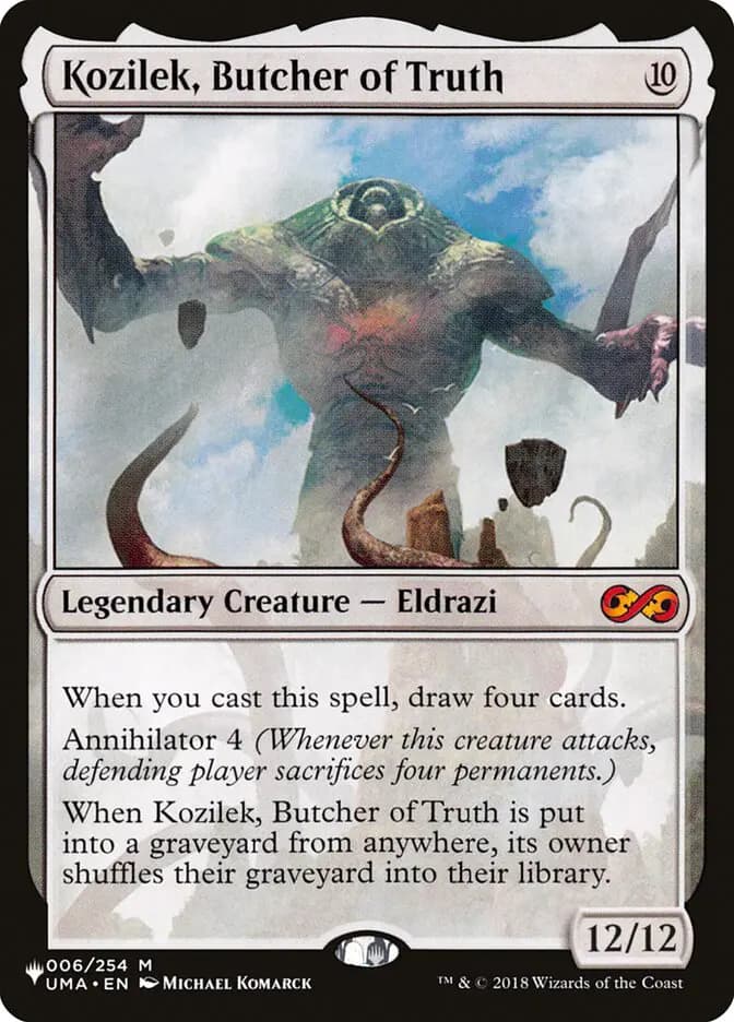 Card image of Kozilek, Butcher of Truth
