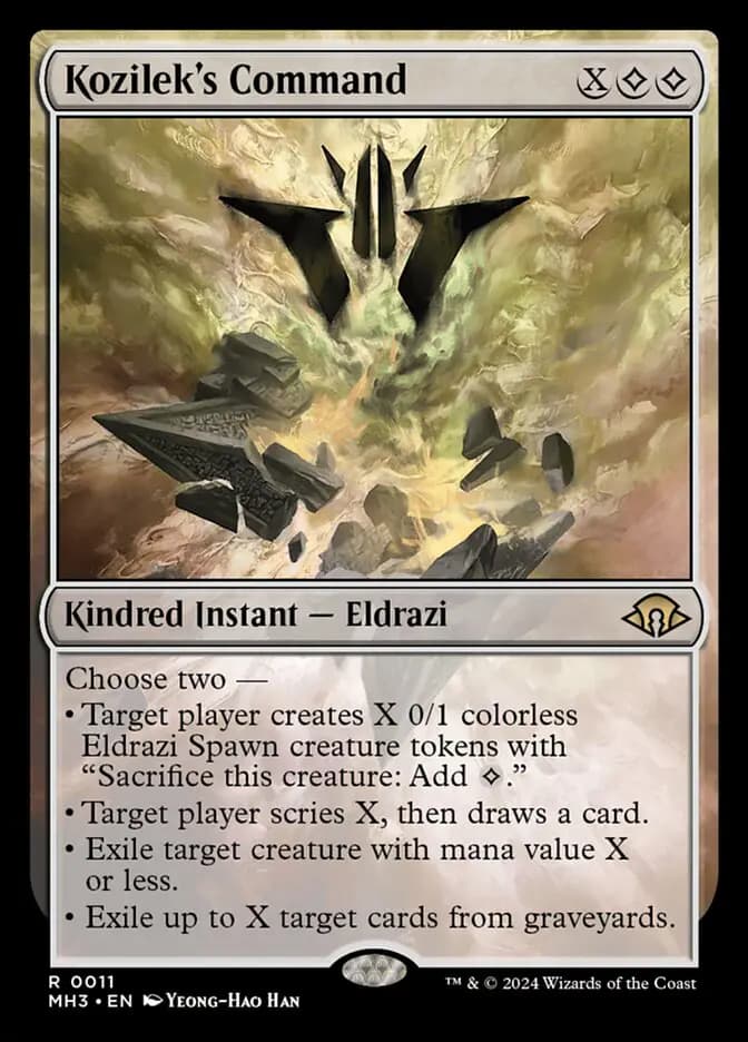 Card image of Kozilek's Command