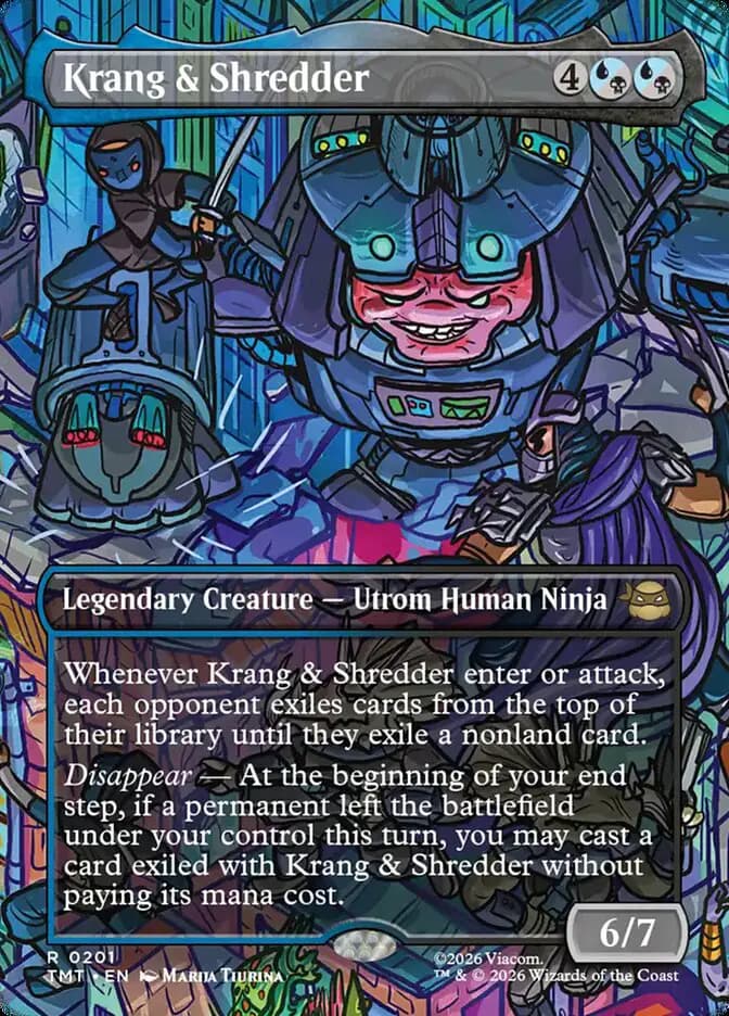 Card image of Krang & Shredder