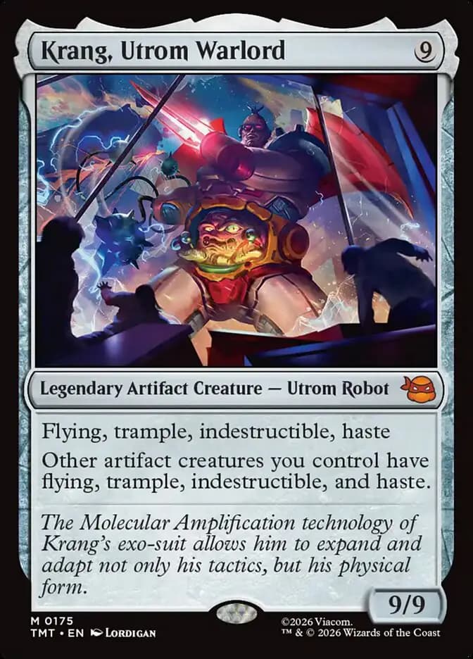 Card image of Krang, Utrom Warlord