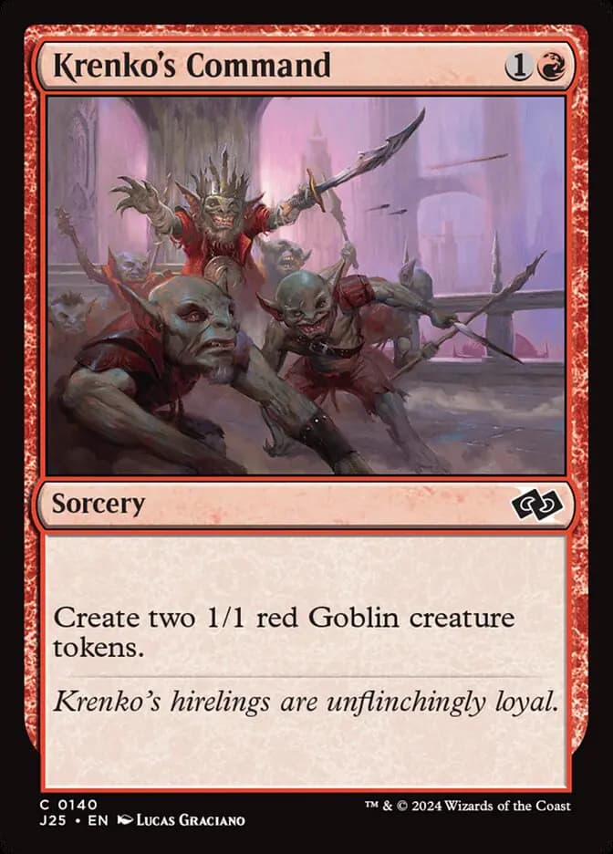 Card image of Krenko's Command