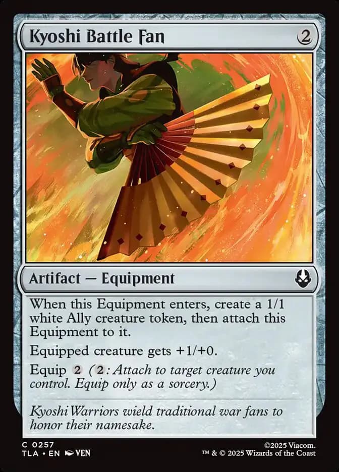 Card image of Kyoshi Battle Fan