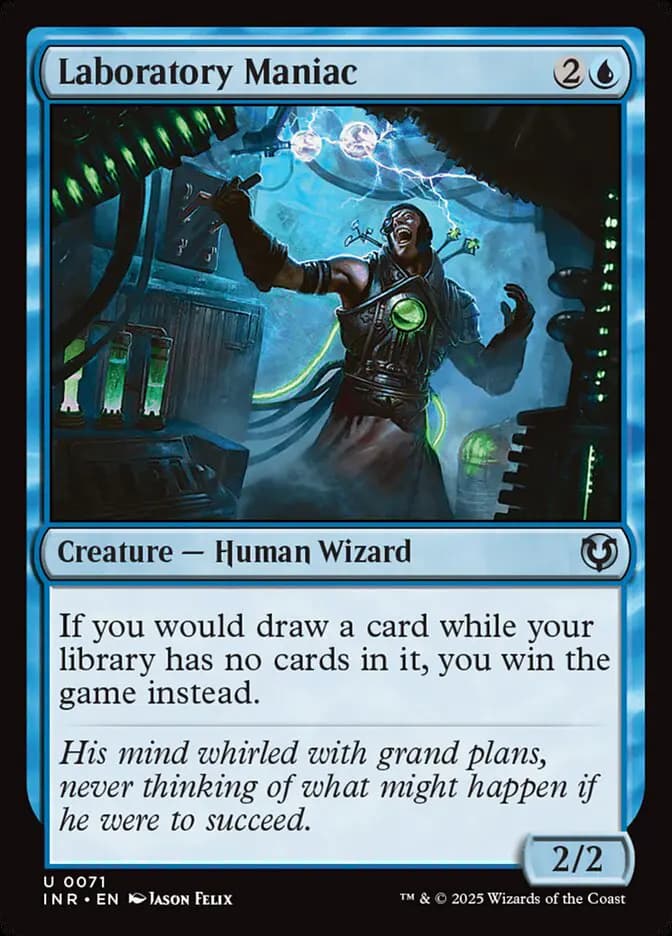 Card image of Laboratory Maniac