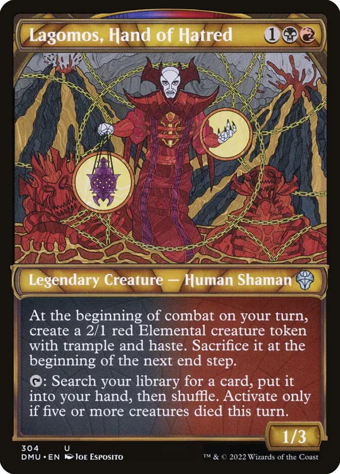 Card image of Lagomos, Hand of Hatred