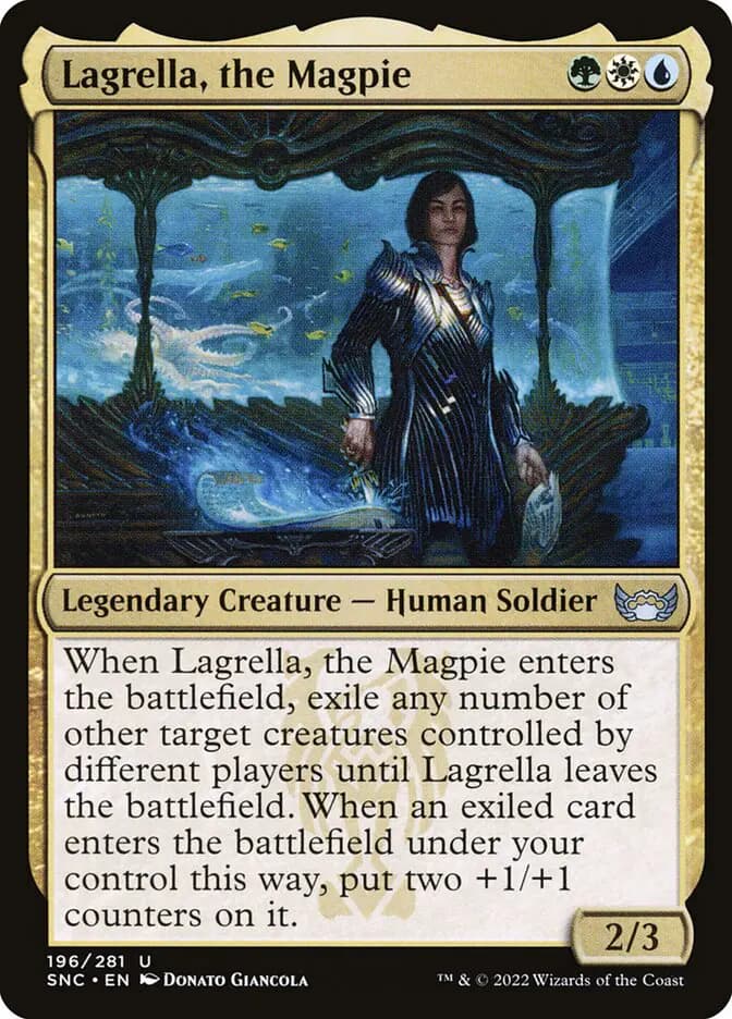 Card image of Lagrella, the Magpie