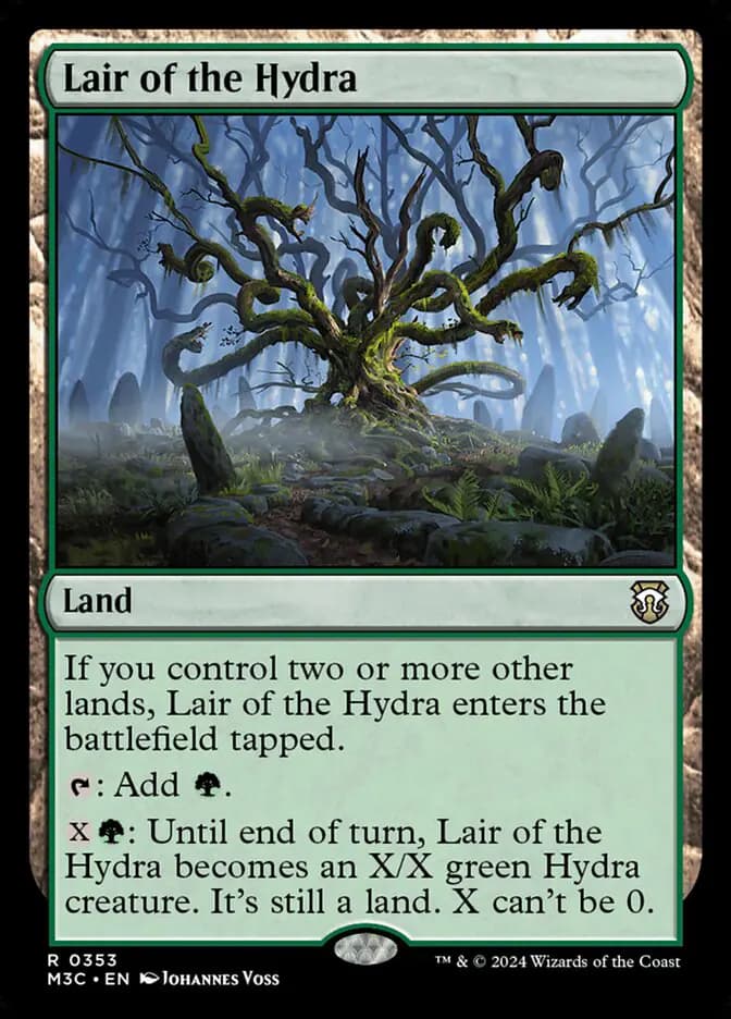 Card image of Lair of the Hydra