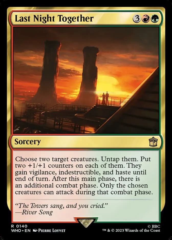 Card image of Last Night Together