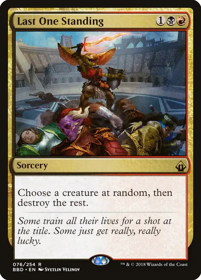 Card image of Last One Standing