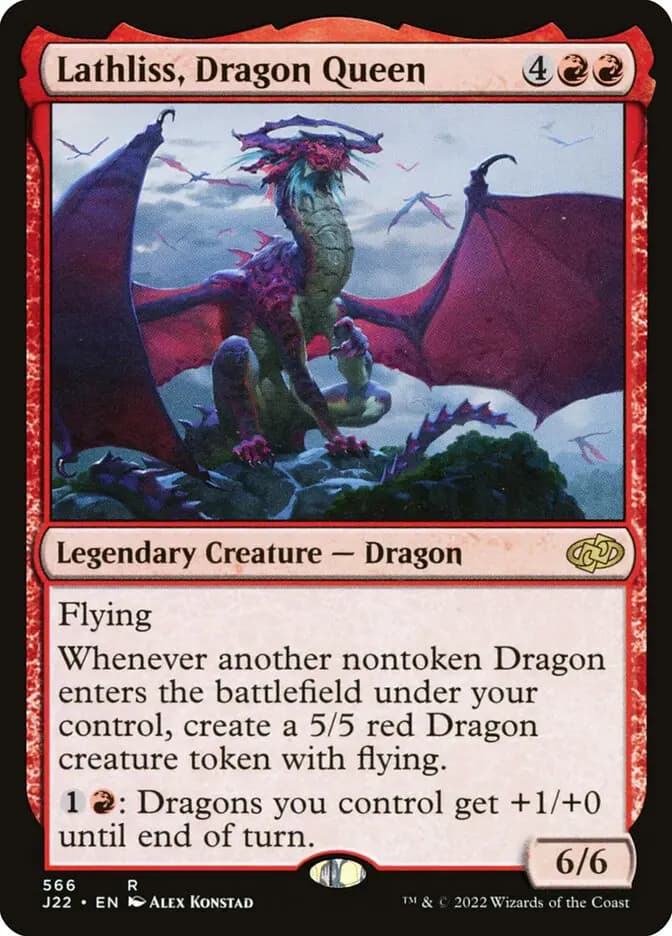 Card image of Lathliss, Dragon Queen