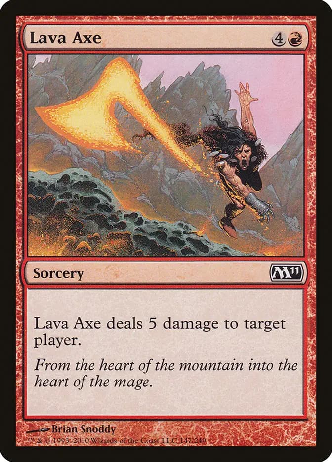 Card image of Lava Axe
