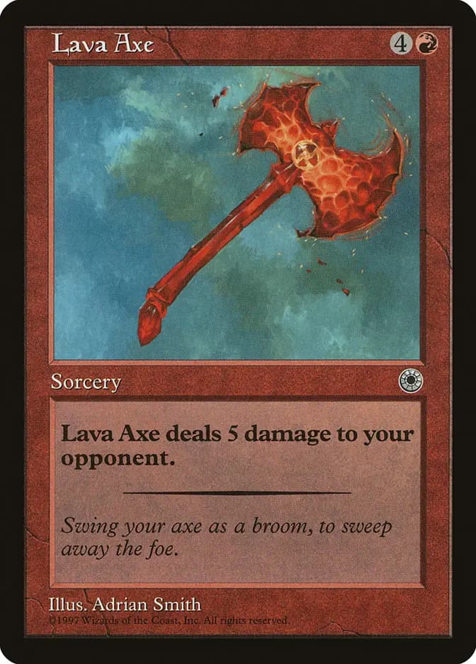 Card image of Lava Axe