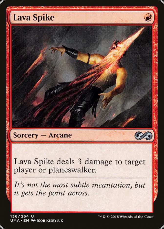 Card image of Lava Spike