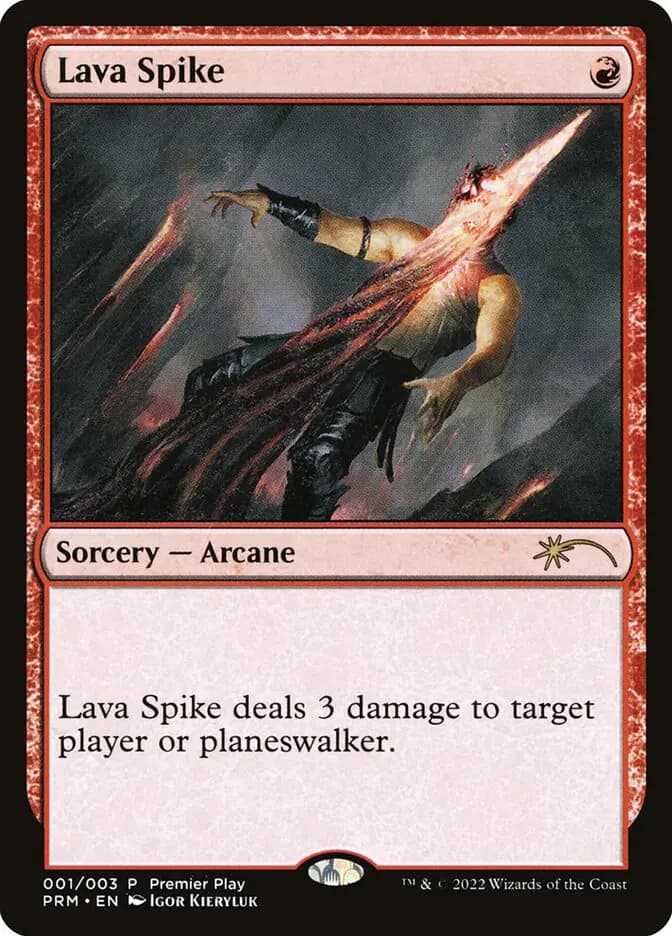 Card image of Lava Spike
