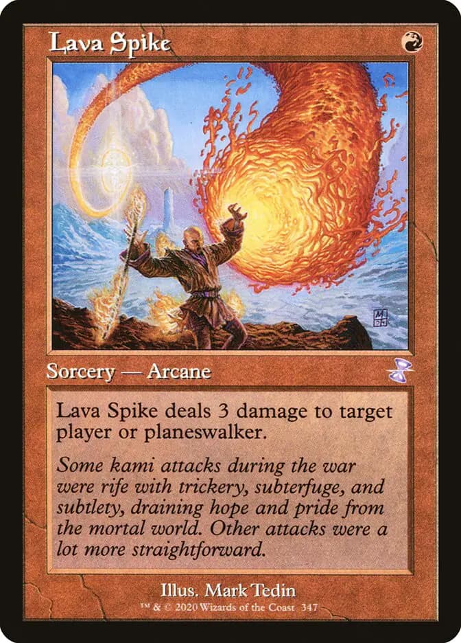 Card image of Lava Spike