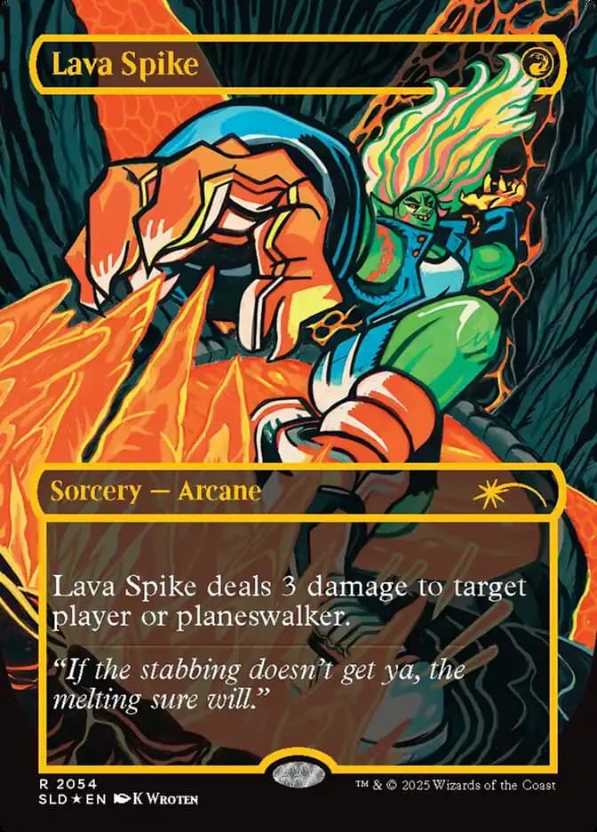 Card image of Lava Spike