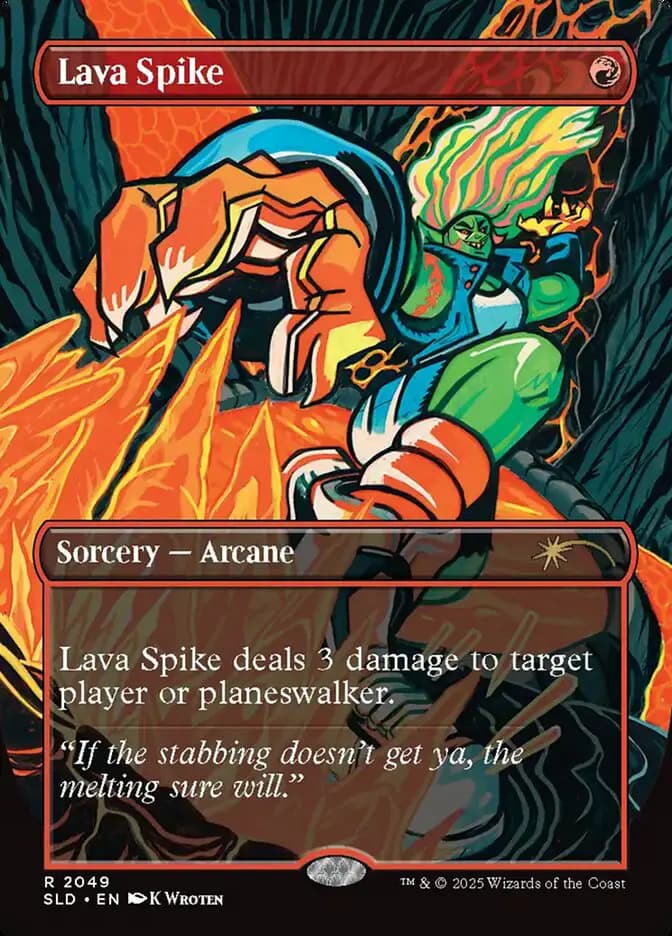 Card image of Lava Spike