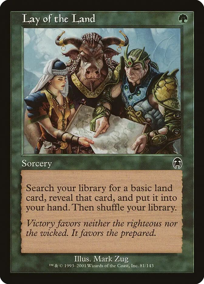 Card image of Lay of the Land