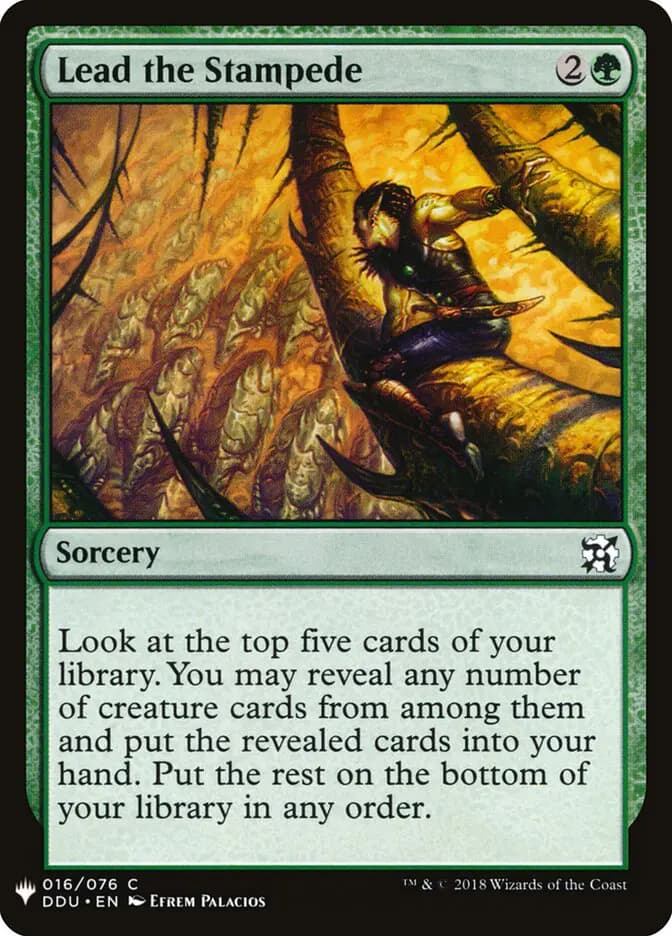 Card image of Lead the Stampede