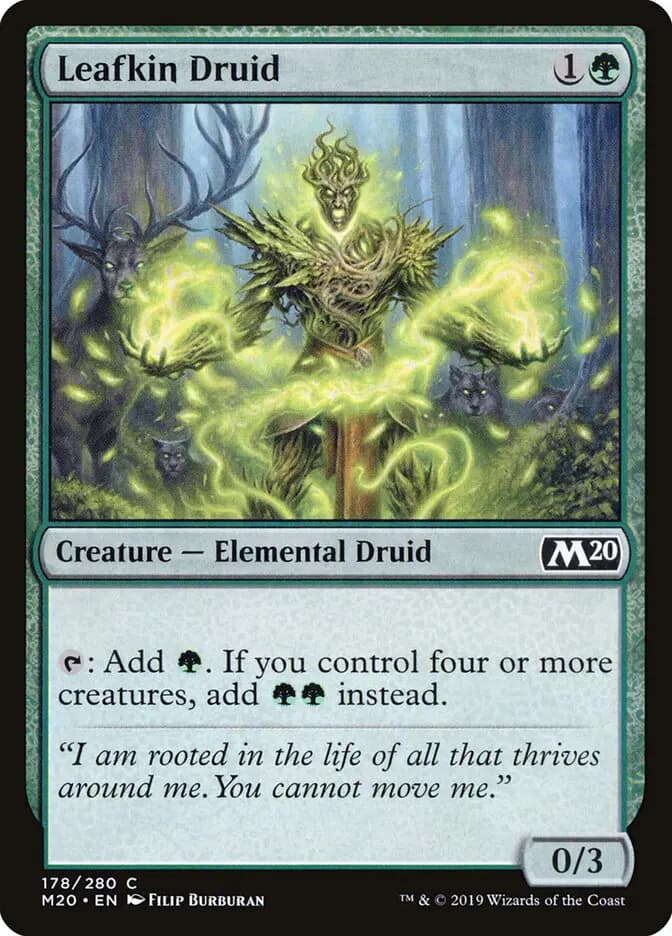 Card image of Leafkin Druid