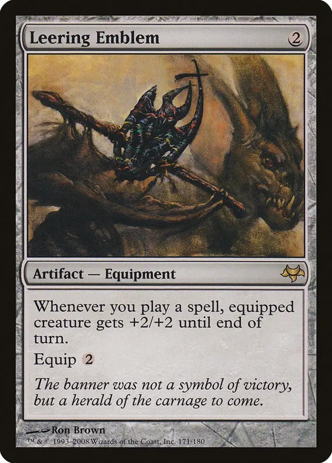 Card image of Leering Emblem