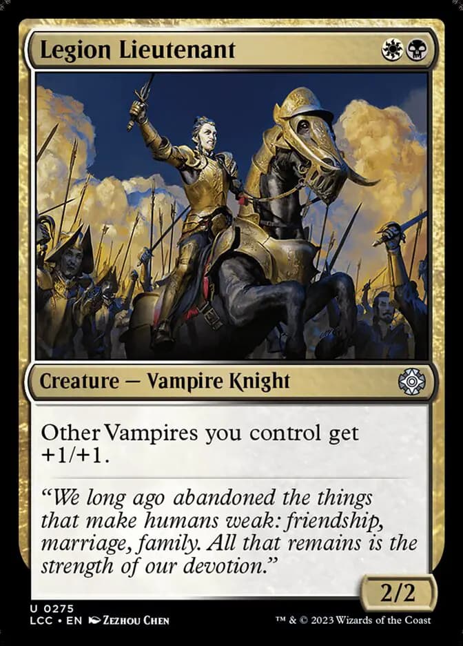 Card image of Legion Lieutenant