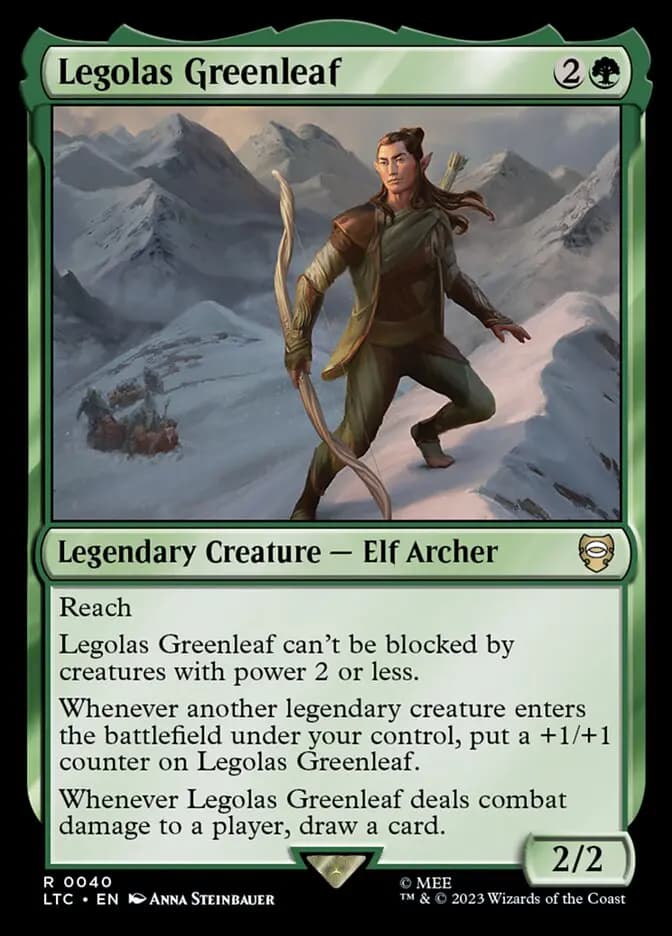Card image of Legolas Greenleaf