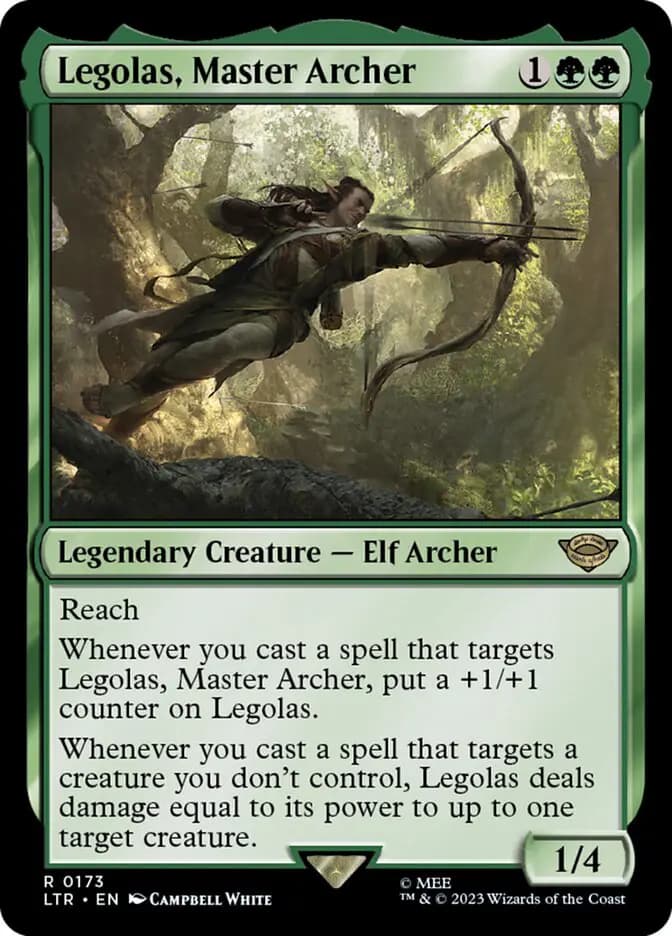 Card image of Legolas, Master Archer