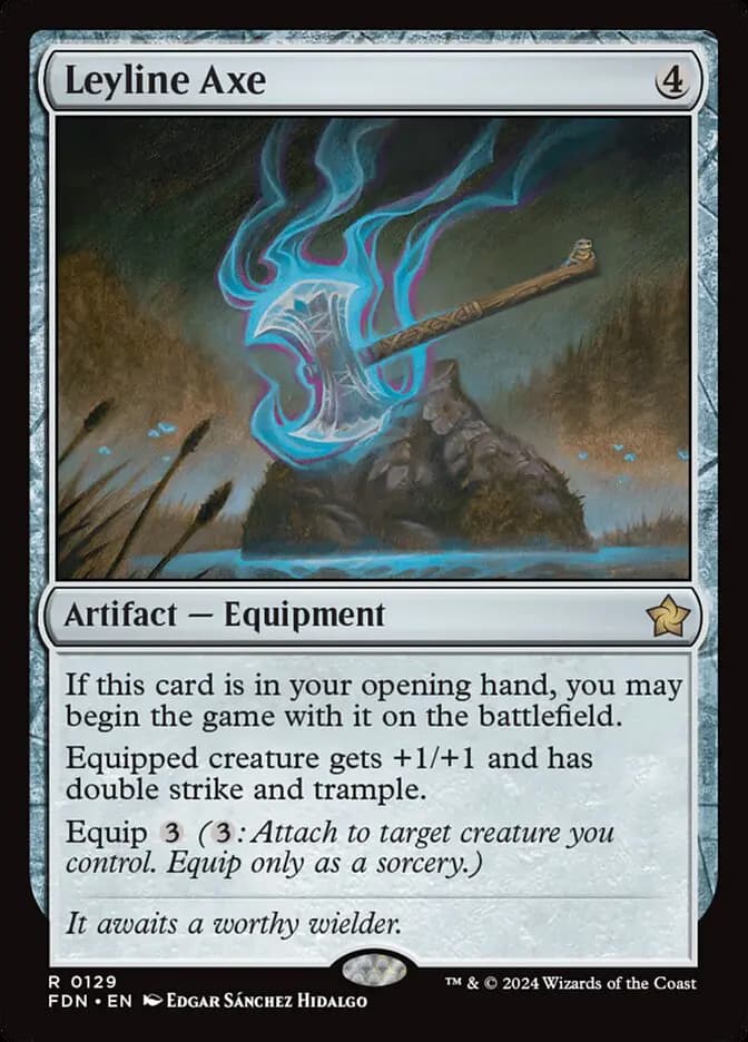 Card image of Leyline Axe