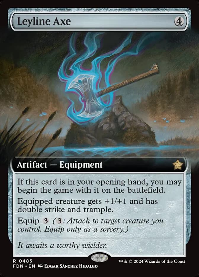 Card image of Leyline Axe