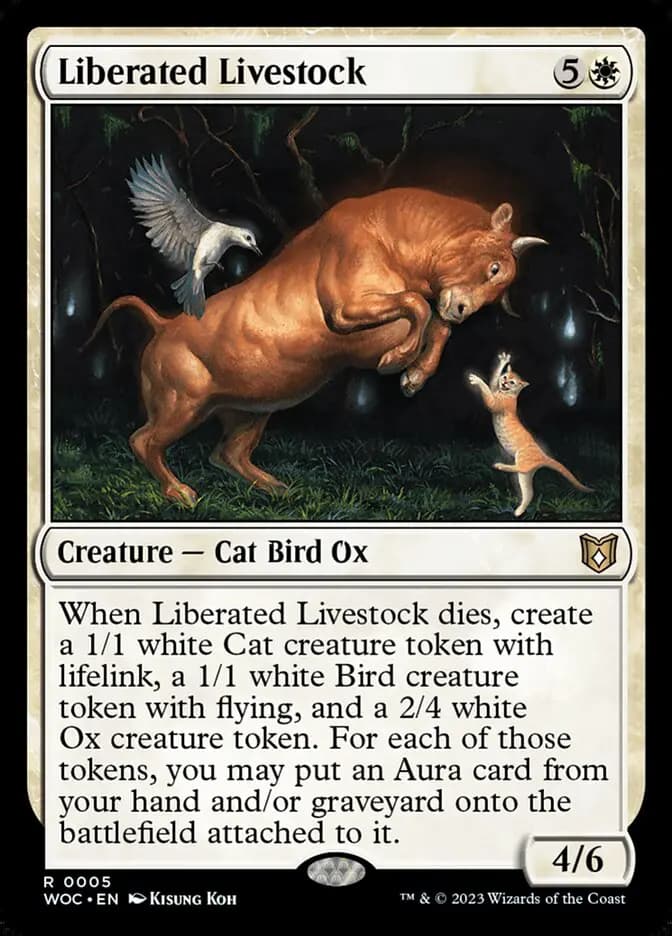 Card image of Liberated Livestock
