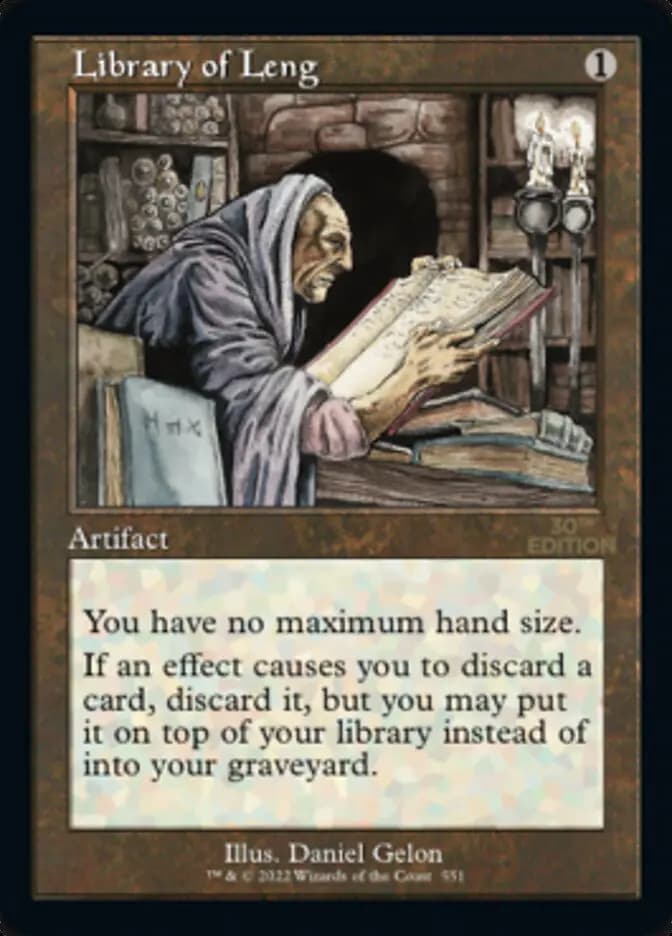 Card image of Library of Leng