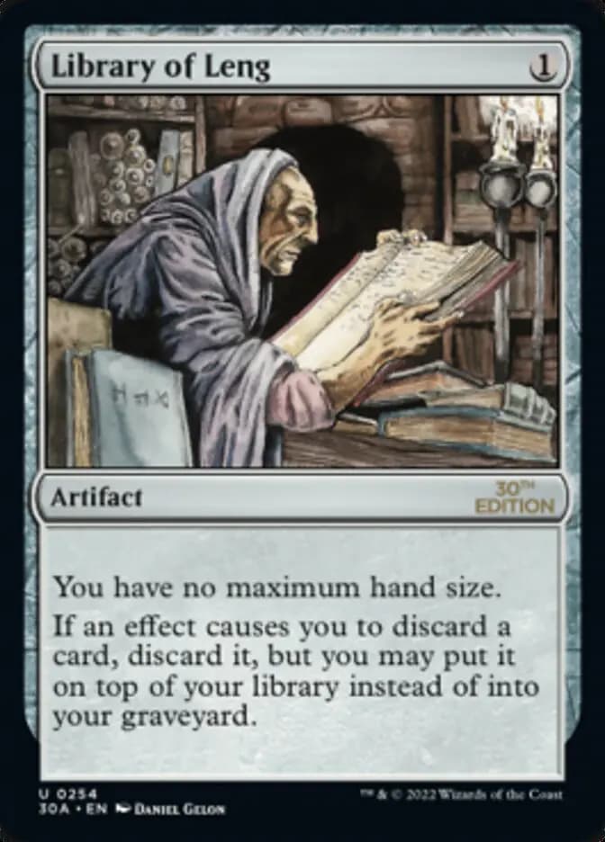 Card image of Library of Leng