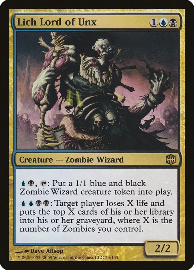 Card image of Lich Lord of Unx