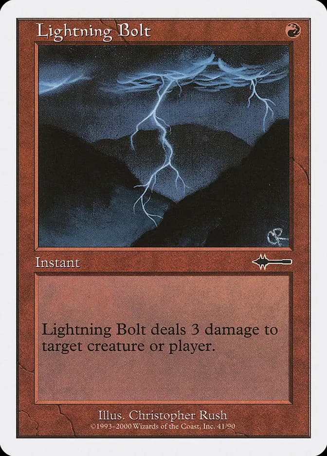 マジック：ザ・ギャザリング 2022 Magic: The Gathering Lightning Bolt Lightning Bolt (Beatdown Box Set) #41 - buy magic cards
