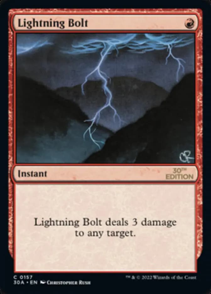 Card image of Lightning Bolt
