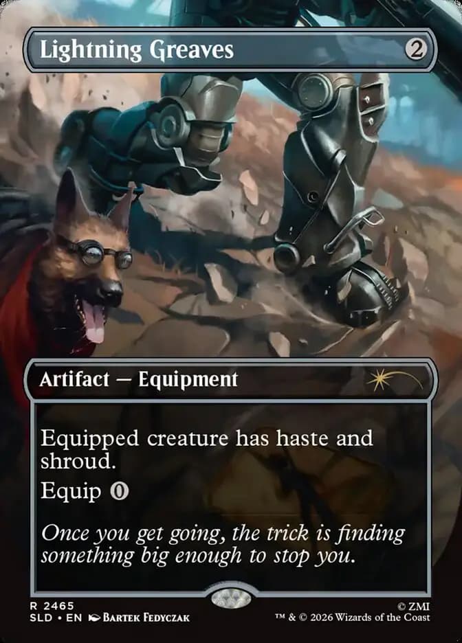 Card image of Lightning Greaves