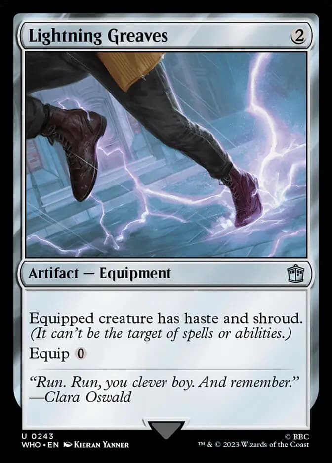 Card image of Lightning Greaves