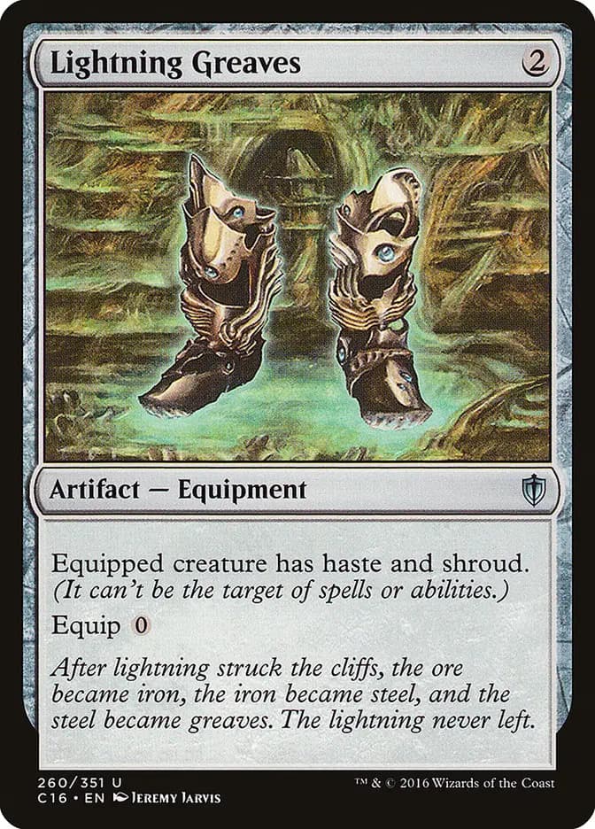 Card image of Lightning Greaves