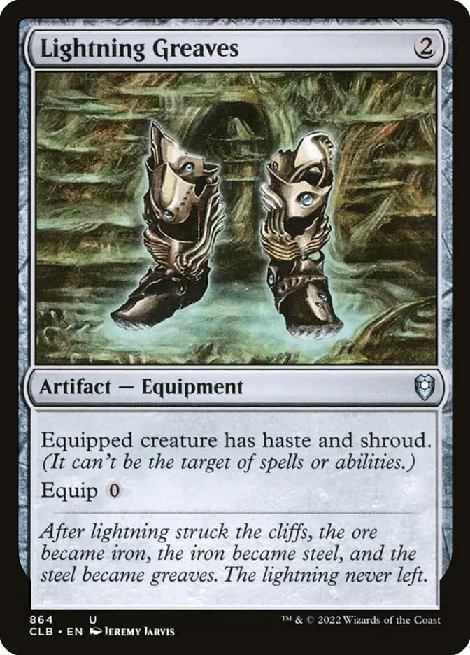 Card image of Lightning Greaves